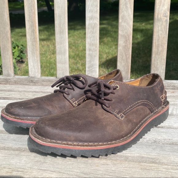 clarks newman bike toe oxfords